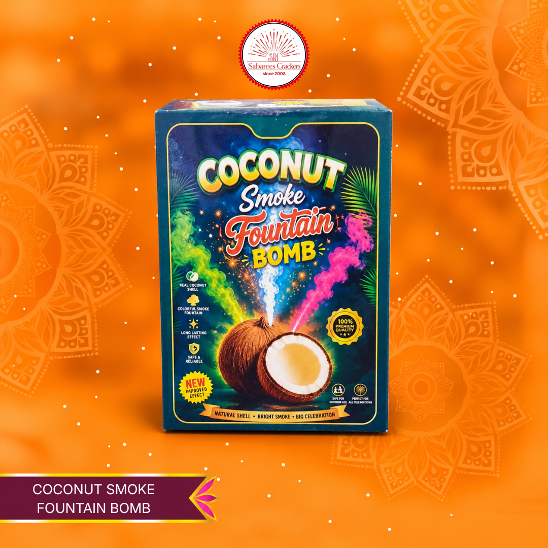 Coconut Smoke Fountain Bomb