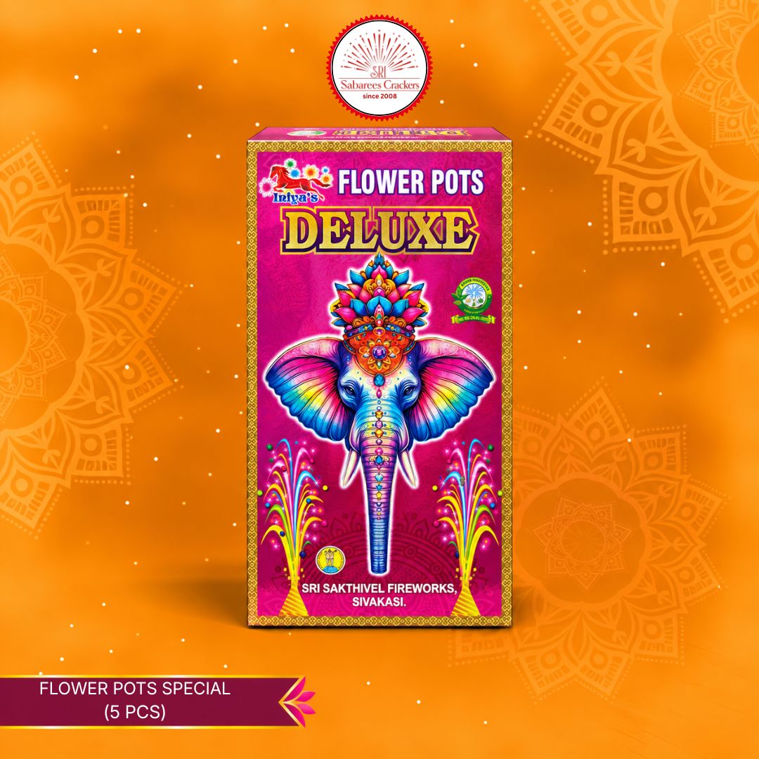 Flower Pots Deluxe (5 Pcs)